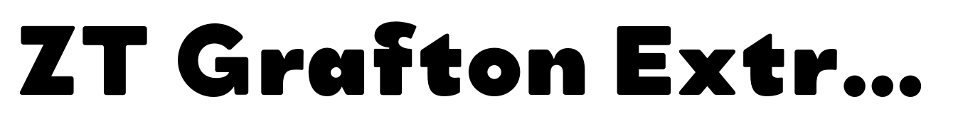 ZT Grafton Extra Bold